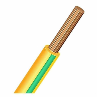 1* 0,5 ПуГВнг(А)-LS Провод желто-зеленый (1000м) ГОСТ TDM