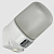 Светильник  для сауны белый 60Вт Е27 IP54 настенный, наклонный до +130°керамич НПБ 450-4 TERMA GENERICA