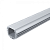 Профиль алюминиевый Decor  (L×W×H) 2000х18,3х15,6мм анодированный WOLTA 